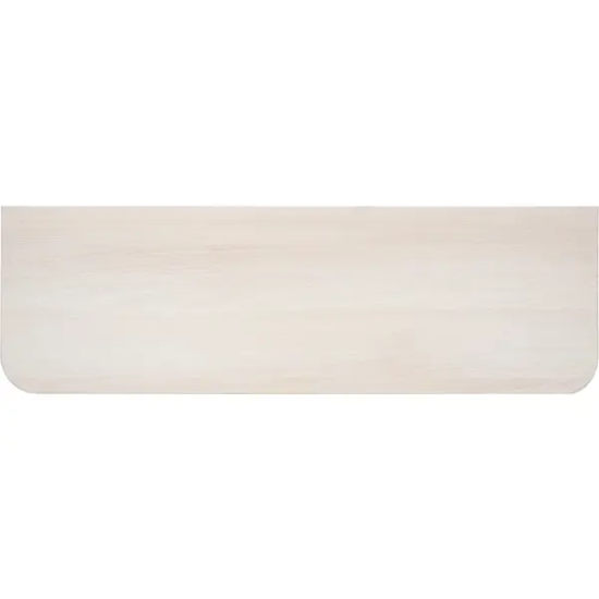 Полка настенная угловая 80x25 см ЛДСП цвет акация светлая