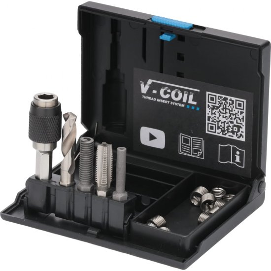Набор для восстановления резьбы VOLKEL М6x1,0 V-Coil Rapid