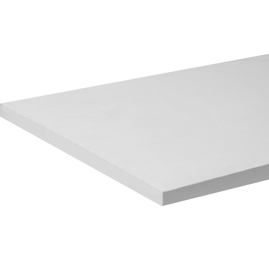 Деталь мебельная Премиум 800x300x16 мм ЛДСП цвет белый кромка со всех сторон