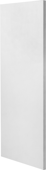 Деталь мебельная Премиум 800x300x16 мм ЛДСП цвет белый кромка со всех сторон