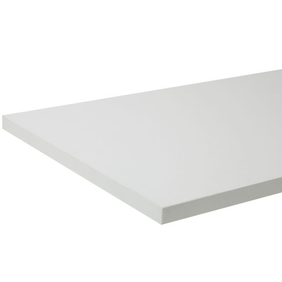Деталь мебельная Премиум 800x200x16 мм ЛДСП цвет белый кромка со всех сторон