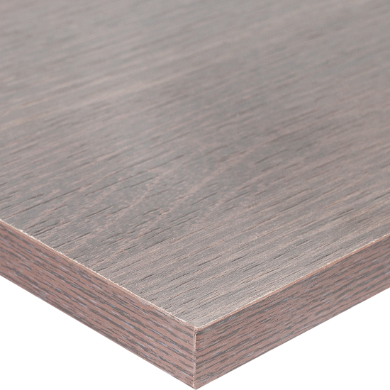 Деталь мебельная 800x300x16 мм ЛДСП цвет дуб термо тёмный кромка со всех сторон