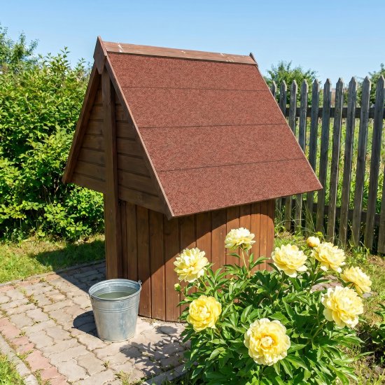 Рулонная черепица Технониколь Мини красный 2.5 м²