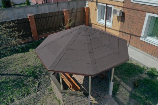 Рулонная черепица Технониколь Мини коричневый 2.5 м²