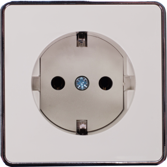 Розетка накладная Werkel Gallant с заземлением цвет слоновая кость