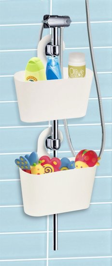 Контейнер универсальный навесной пластик цвет белый