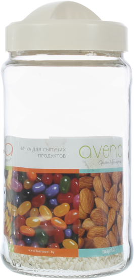 Банка для сыпучих продуктов Avena MIO 1.58 л стекло
