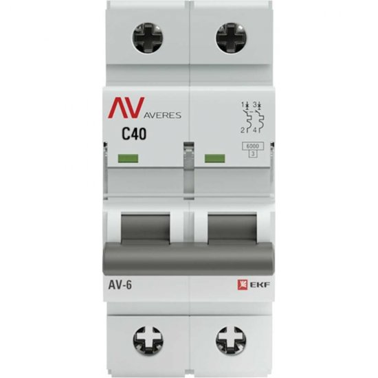 Автоматический выключатель EKF AVERES AV-6