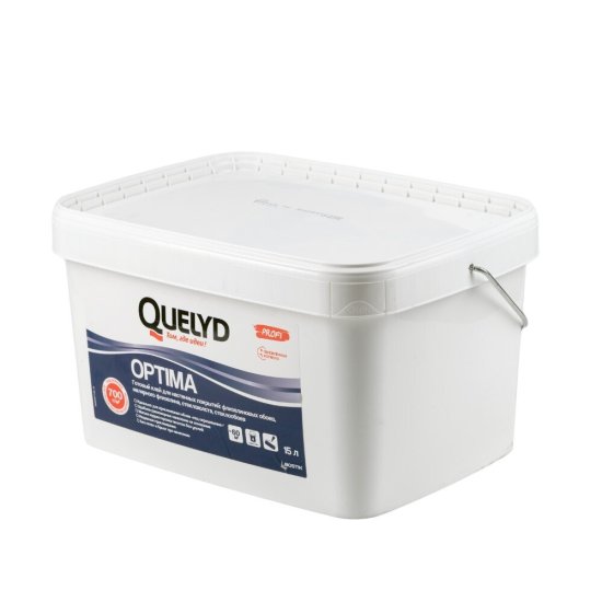 Клей для стеклообоев Quelyd Optima готовый 15 л