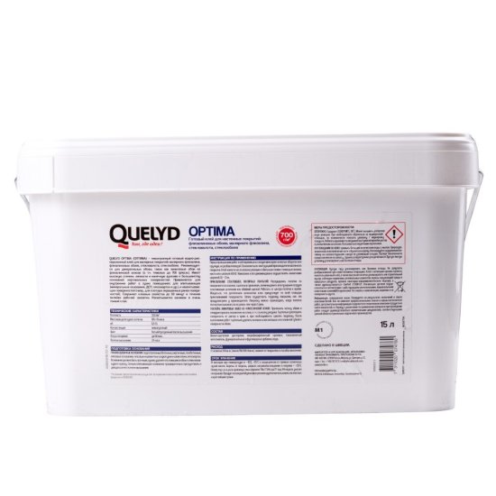 Клей для стеклообоев Quelyd Optima готовый 15 л