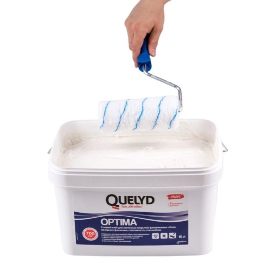 Клей для стеклообоев Quelyd Optima готовый 15 л