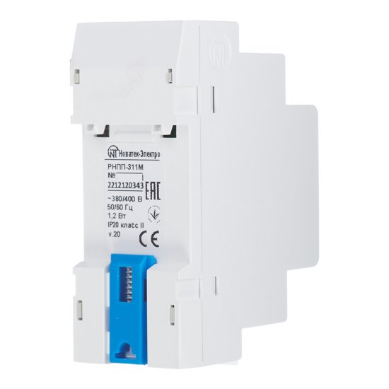 Реле напряжения модульное Новатек РНПП-311М 400 В 5 А тип AC/DC