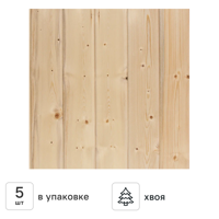 Вагонка хвоя 14x146x3000 мм штиль сорт Норма 5 шт. 2.19 м²