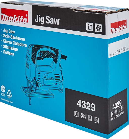 Лобзик Makita 4329, 450 Вт