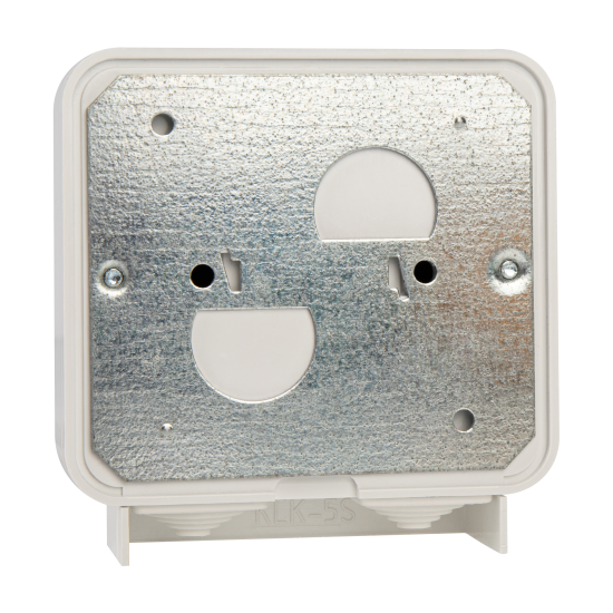 Распределительная коробка Systeme Electric открытая 100x100x35 мм 2 ввода IP44 цвет белый KLK-5S
