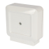 Распределительная коробка Systeme Electric открытая 100x100x35 мм 2 ввода IP44 цвет белый