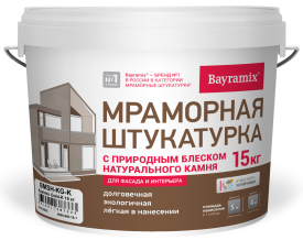 Штукатурка мраморная Bayramix Kashmir Gold-K 15 кг
