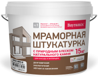 Штукатурка мраморная Bayramix Magnolia White-N 15 кг