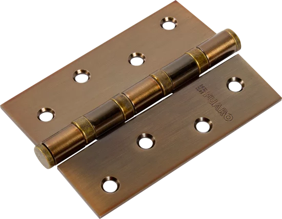 Петля универсальная U1004BB-CFB/BL 100x75x2.5 мм сталь цвет глянцевый кофе