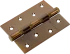 Петля универсальная U1004BB-CFB/BL 100x75x2.5 мм сталь цвет глянцевый кофе