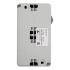 Блок выключатель с розеткой влагозащищённый Systeme Electric Этюд 1 клавиша с заземлением с крышкой IP44 цвет серый