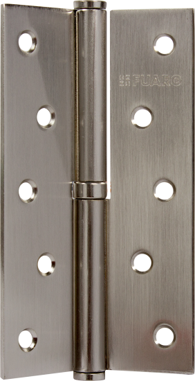 Петля съёмная левая S125413L-SN/BL, 125x75 мм, сталь, цвет перламутровый никель