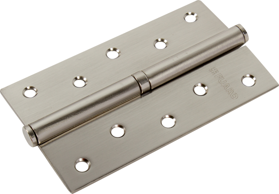 Петля съёмная левая S125413L-SN/BL, 125x75 мм, сталь, цвет перламутровый никель