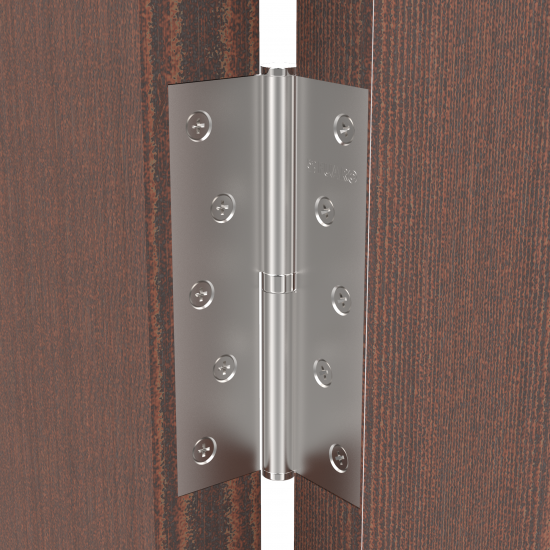 Петля съёмная левая S125413L-SN/BL, 125x75 мм, сталь, цвет перламутровый никель