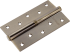 Петля съёмная левая S125413L-AB/BL, 125x75 мм, сталь, цвет бронза