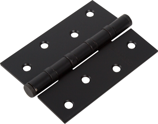 Петля универсальная U1004BB-BL/BL 100x75x2.5 мм сталь цвет матовый чёрный