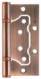Петля без врезки N100500/2BB-AC/BL 100x75x2.5 мм сталь цвет античная медь