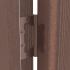 Петля без врезки N100500/2BB-AC/BL 100x75x2.5 мм сталь цвет античная медь