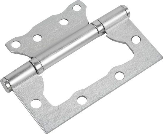 Петля без врезки N100500/2BB-WP/BL 100x75x2.5 мм сталь цвет белый жемчуг