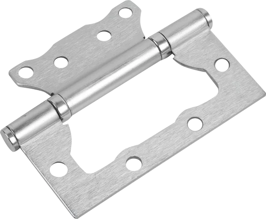 Петля без врезки N100500/2BB-WP/BL 100x75x2.5 мм сталь цвет белый жемчуг
