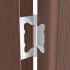 Петля без врезки N100500/2BB-WP/BL 100x75x2.5 мм сталь цвет белый жемчуг