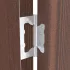 Петля без врезки N100500/2BB-WP/BL 100x75x2.5 мм сталь цвет белый жемчуг