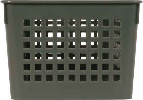 Лоток 27x13x9 см 2.4 л полипропилен цвет серый без крышки