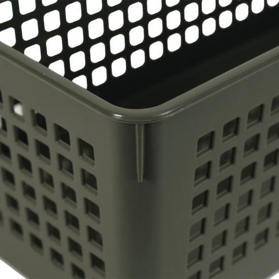 Лоток 27x13x9 см 2.4 л полипропилен цвет серый без крышки