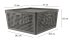 Лоток с крышкой 31x31x15 см 12 л полипропилен цвет серый