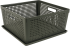 Лоток с крышкой 31x31x15 см 12 л полипропилен цвет серый