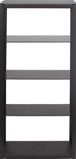 Стеллаж для ванной Март Ferro 36x85 см цвет чёрный