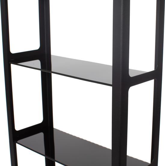 Стеллаж для ванной Март Ferro 36x85 см цвет чёрный