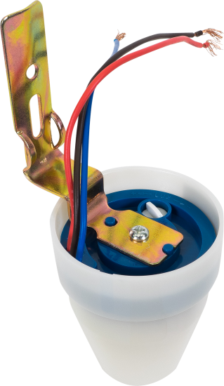 Фотореле Duwi FR-02 10 A, 2200 Вт, цвет белый, IP44