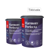 Краска для стен Tikkivala Perfecta матовая прозрачная база С 0.9 л