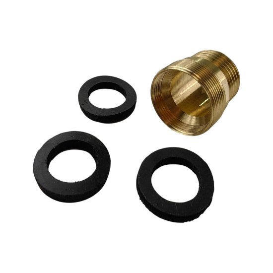 Переходник для смесителя BOUTTE латунный М24 НР - М22 ВР - 1/2