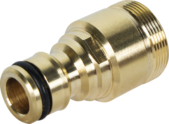 Переходник быстросъёмный для смесителя под аэратор BOUTTE М24 НР - М22 ВР латунный