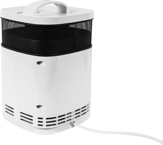 Тепловентилятор керамический электрический Equation с механическим термостатом 1500 Вт бело-черный