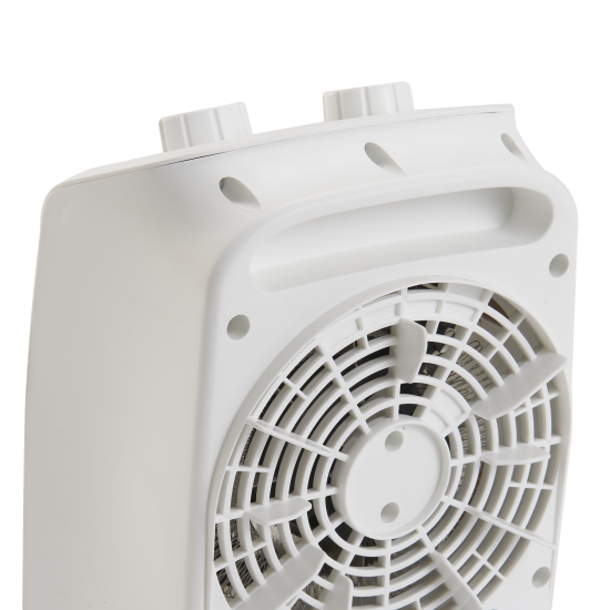 Тепловентилятор спиральный электрический Equation с механическим термостатом 2000 Вт цвет белый