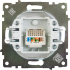 Розетка компьютерная встраиваемая Onekey Florence RJ45 UTP cat 5 цвет белый