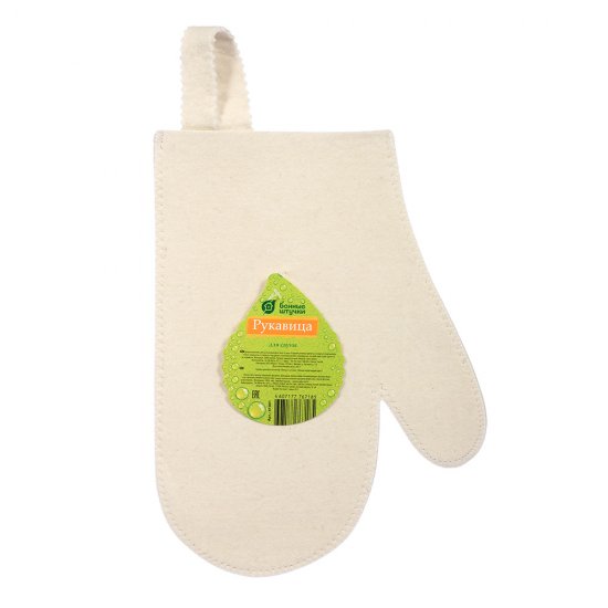 Рукавица для бани и сауны Банные штучки войлок (41001)